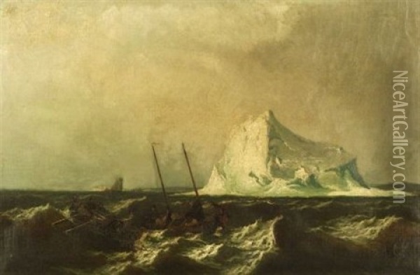 The Returning Fishermen Off Cape St. John Oil Painting - William Bradford
