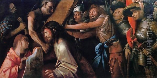 Road to Calvary with Veronica's Veil Oil Painting - Cariani