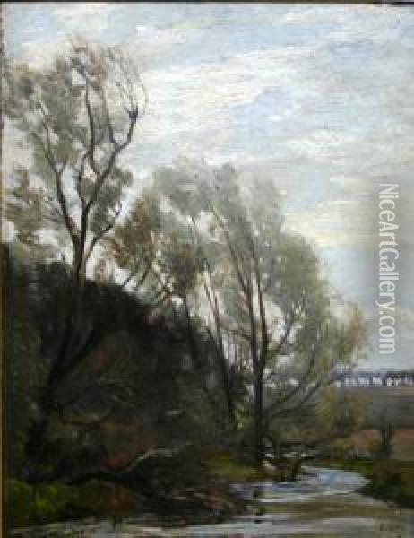 Spring Time Sketch Oil Painting - Robert Noble