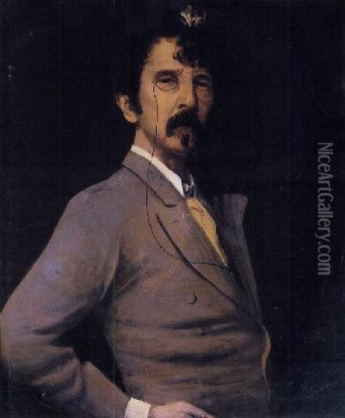 James Abbott Mcneill Whistler Oil Painting - Walter Greaves