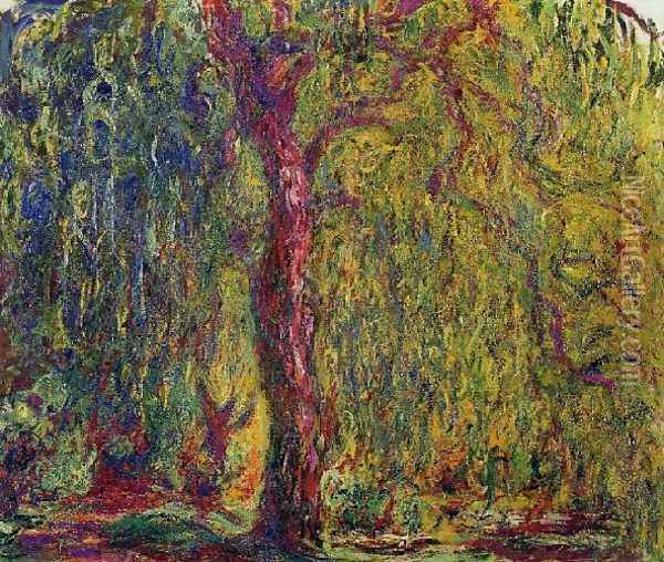 Weeping Willow7 Oil Painting - Claude Oscar Monet