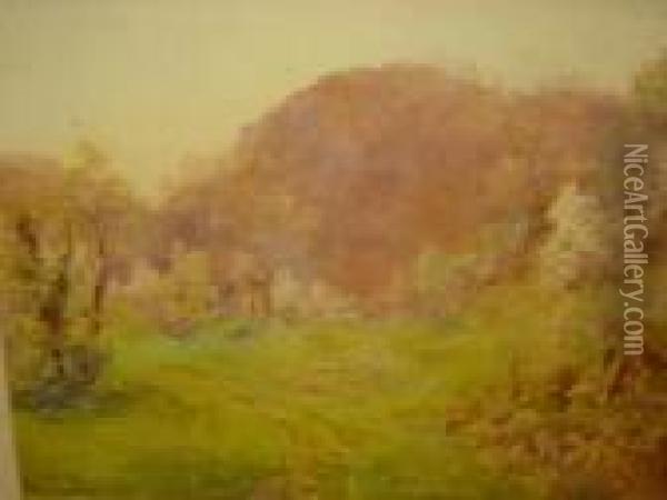 Gilbert Scarr Ambleside Oil Painting - Cuthbert Rigby