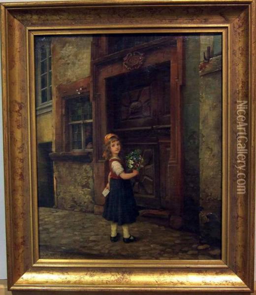 Untitled Oil Painting - Carl Maria Seyppel