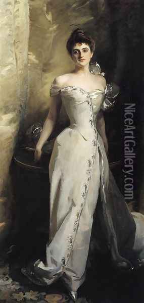 Mrs. Ralph Curtis Oil Painting - John Singer Sargent