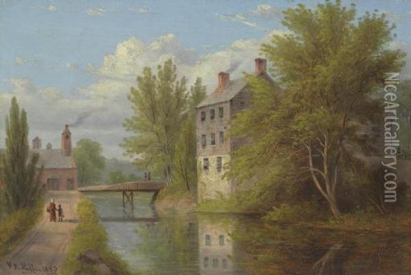 The Old Mill Oil Painting - William Rickarby Miller