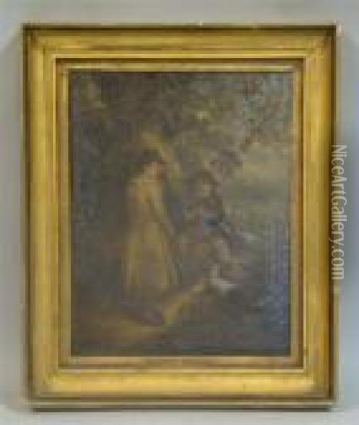 Turnstyle Oil Painting - George Morland