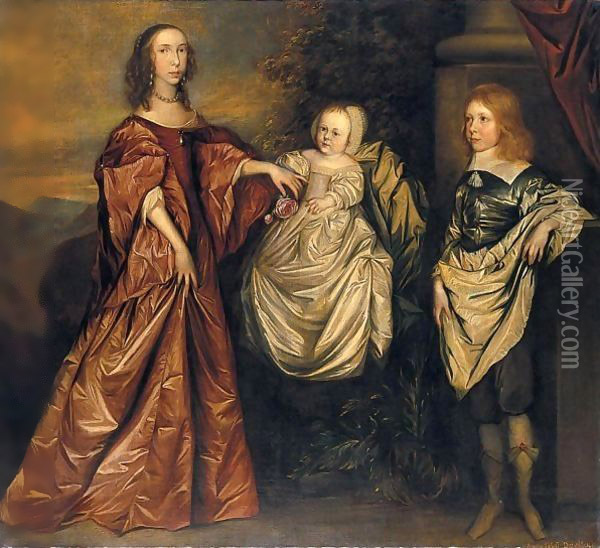 Ritratto Di Famiglia Oil Painting - Sir Anthony Van Dyck