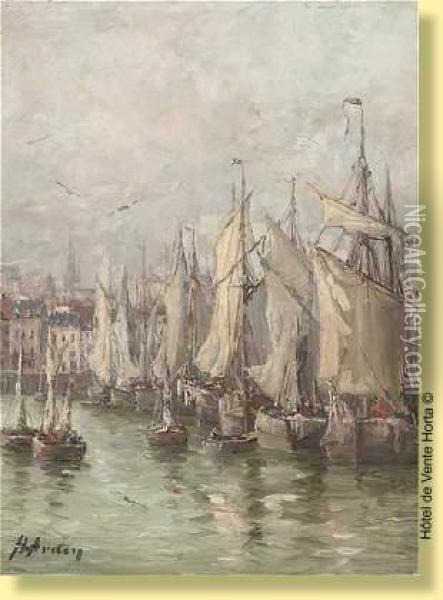 Port De Peche Oil Painting - Henri Arden