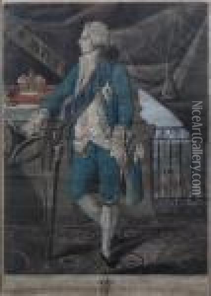 His Royal Highness George Augustus Frederick Prince Of Wales Oil Painting - Robert Dighton