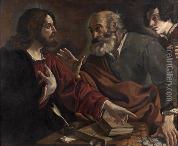 La Vocation De Saint Matthieu Oil Painting - Lorenzo Gennari