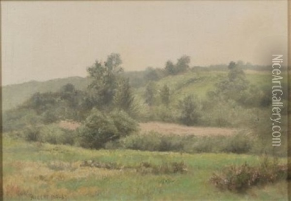 Spring Landscape Oil Painting - Albert Babb Insley
