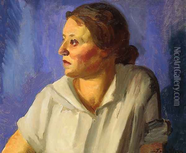 Gladys Carter Oil Painting - John Sloan
