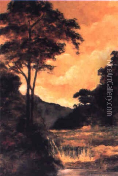 Herbst Oil Painting - Louis Aston Knight