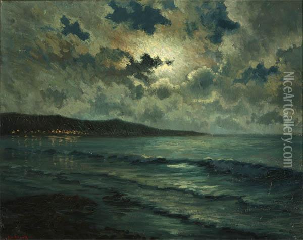 Moonlight Oil Painting - James Craig Nicoll