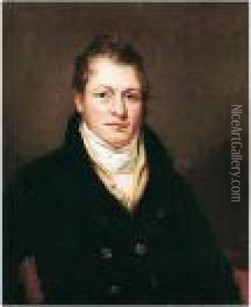 Portrait Of A Gentleman Oil Painting - William Owen