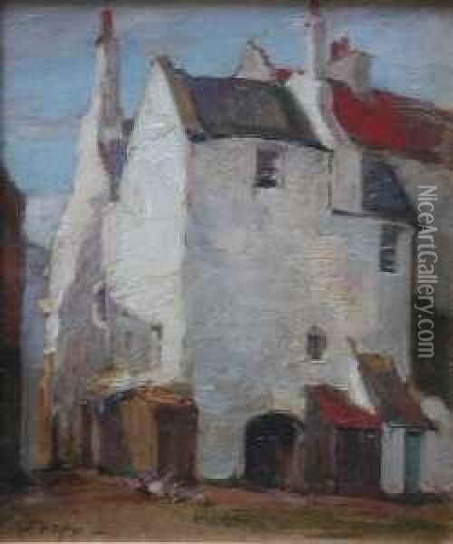 The Palace, Inverkeithing Oil Painting - Robert Hope