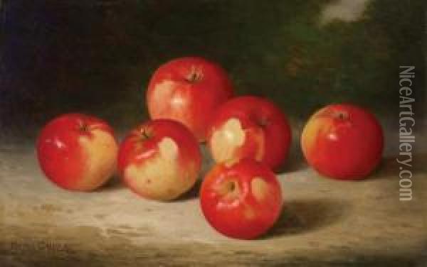 Still Life With Apples Oil Painting - Bryant Chapin