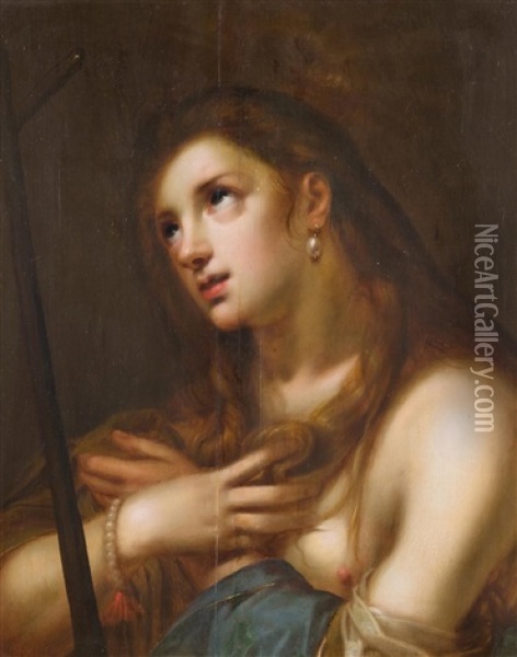 Heilige Magdalena Oil Painting - Gortzius Geldorp