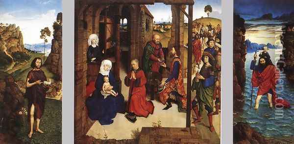 The Pearl of Brabant 1470 Oil Painting - Dieric the Younger Bouts