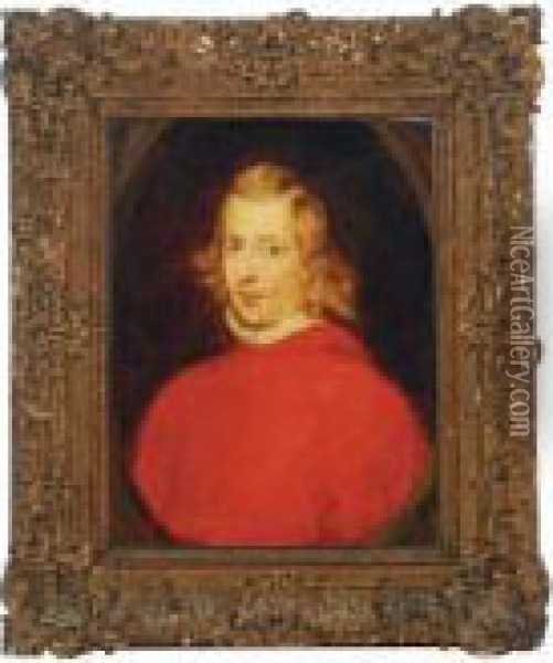 Portrait Of The Cardinal-infante Ferdinand Of Austria Oil Painting - Gaspar De Crayer