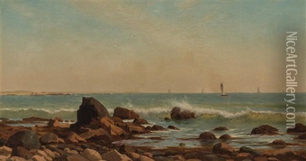 Narragansett Bay Oil Painting - William Stanley Haseltine