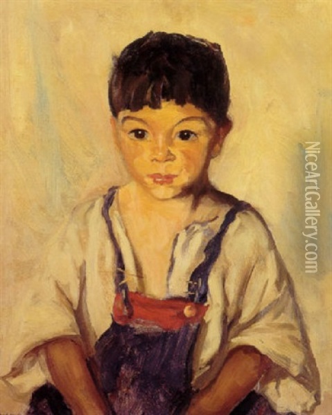 Gipsy Boy Oil Painting - Robert Henri