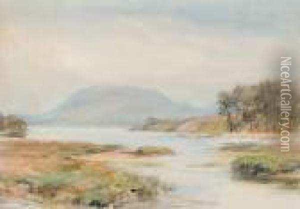 Untitled - Lake Shore Oil Painting - William Bingham McGuinness