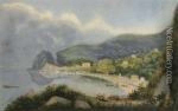 Bay View Oil Painting - Henry C. Gritten
