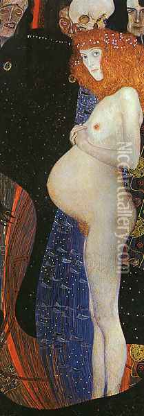 Hope I 1903 Oil Painting - Gustav Klimt