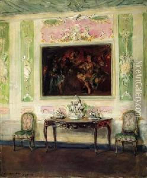 Interieur Venitien Oil Painting - Walter Gay