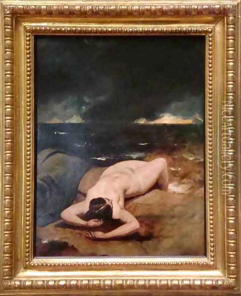 Reclining Female Nude Oil Painting - William Etty
