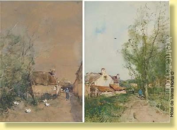 Animaux De Basse-cour Oil Painting - Franz Binje