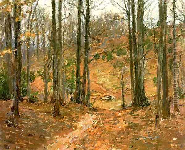 Virginia Woods 1893 Oil Painting - Sanford Robinson Gifford