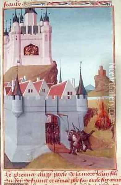 The Reign of Philippe V Oil Painting - Jean Fouquet
