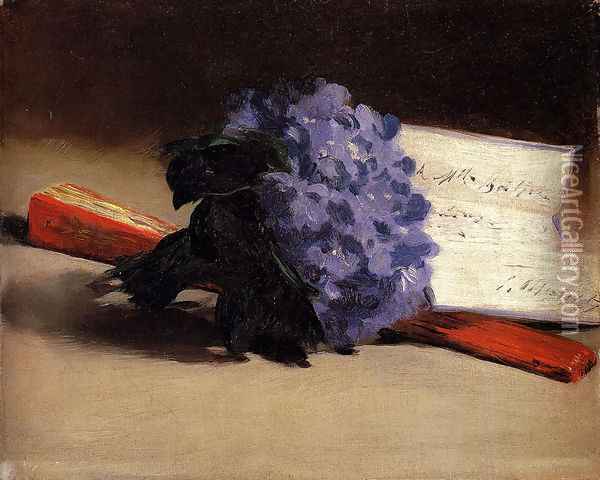 Bouquet Of Violets Oil Painting - Edouard Manet
