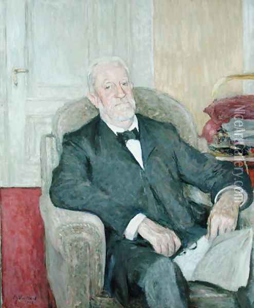 Senator Eduard Wilhelm Ludwig Heinrich Roscher (1838-1929) 1913 Oil Painting - Jean-Edouard Vuillard