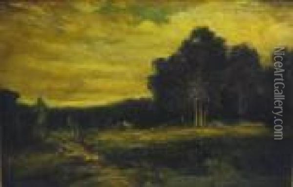 Landscape Oil Painting - Hudson Mindell Kitchell