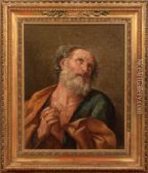 Santo Orante Oil Painting - Guido Reni