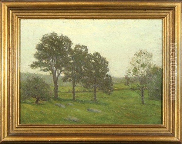Summer Landscape Oil Painting - Charles Warren Eaton