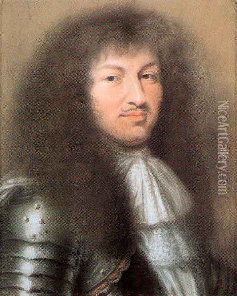 Portrait of Louis XIV, King of France 1670 Oil Painting - Robert Nante