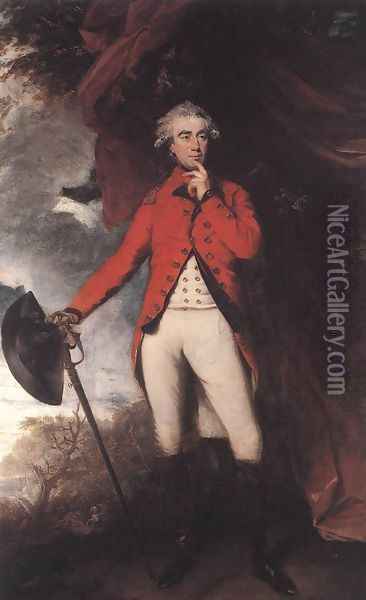 Francis Rawdon-Hastings c. 1789 Oil Painting - Sir Joshua Reynolds