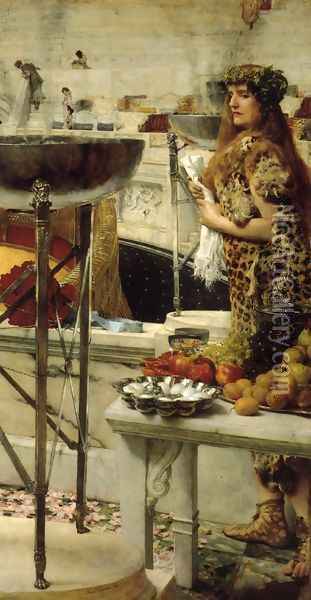 Preparation in the Colosseum Oil Painting - Sir Lawrence Alma-Tadema