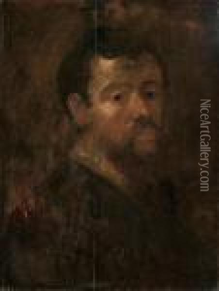 Portrait Of A Gentleman Oil Painting - Peter Paul Rubens