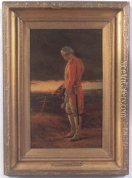 The Comrade's Farewell Oil Painting - John Dawson Watson