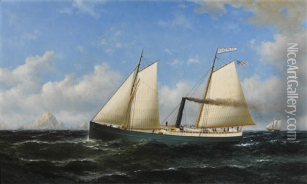 The Eastport Oil Painting - William Alexander Coulter