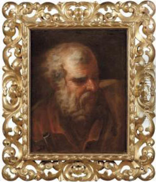 San Pietro Oil Painting - Girolamo Troppa
