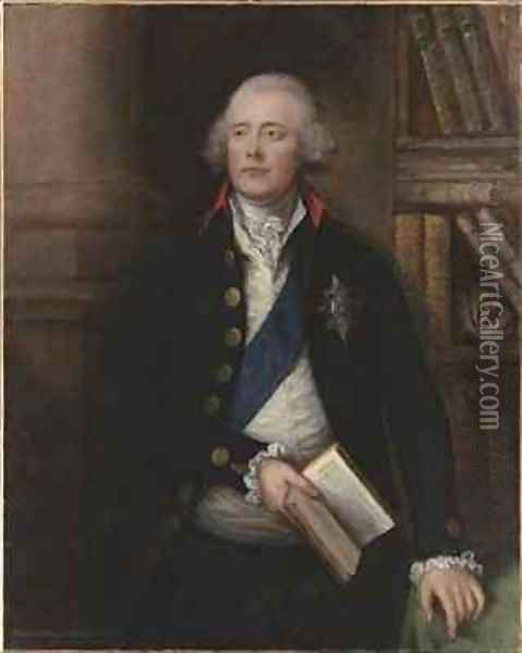 Portrait of George Nugent Temple Grenville Oil Painting - Thomas Gainsborough