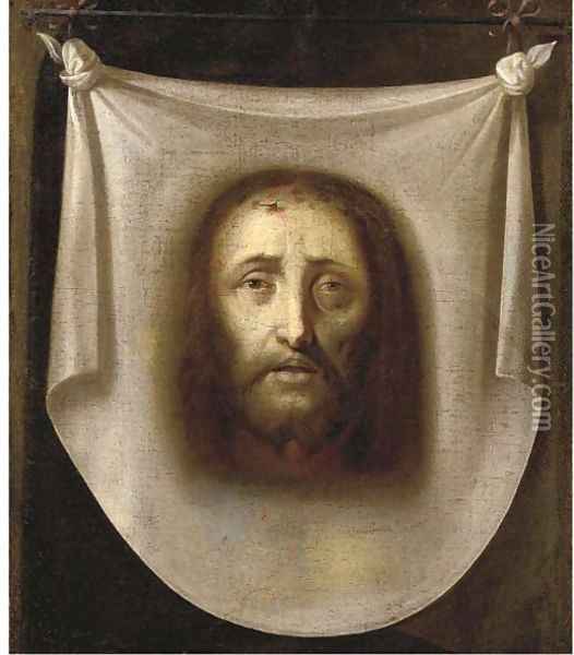 The Veil of Saint Veronica Oil Painting - Philippe de Champaigne