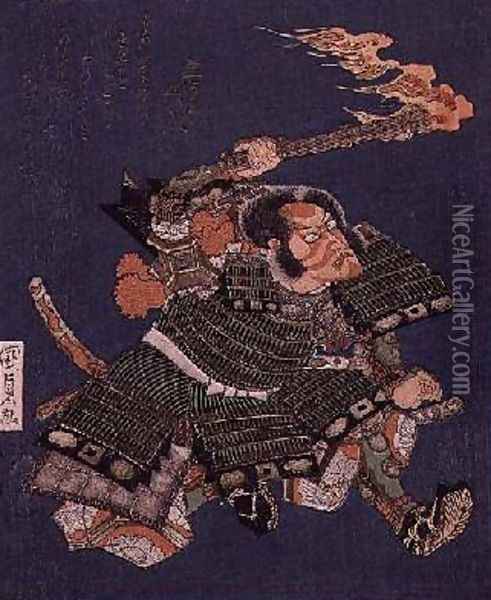 Ichikawa Danjuro VII Oil Painting - Utagawa Kunisada