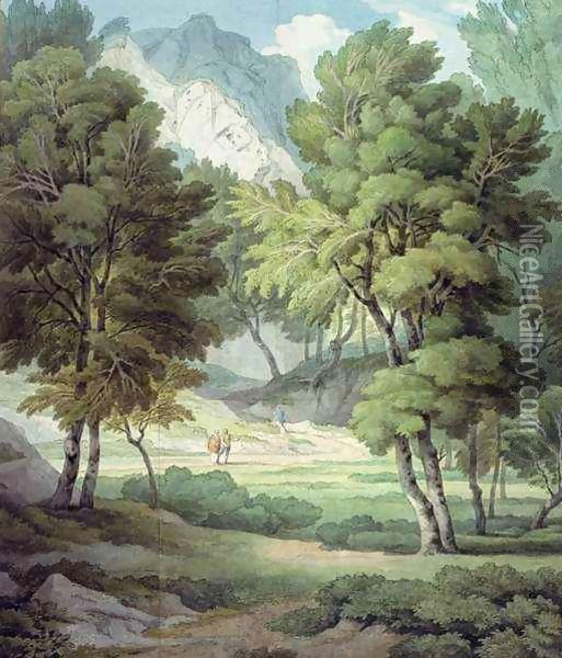 Kerswell, Devon Oil Painting - John White Abbott